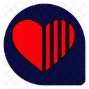 Lineas del corazon  Icono