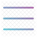 Lines Menu Ui Icon