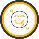 Lingua Emoji De Lingua Emoticon Icon