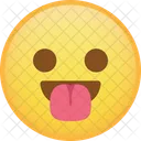 Lingua Provocacao Emoji Ícone