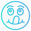 Lingua Lingua Para Fora Emoji Ícone