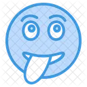 Lingua Lingua Para Fora Emoji Ícone