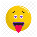 Emoji De Lingua Amor Emoji Icon