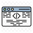 Programacao Codificacao Desenvolvimento Web Ícone