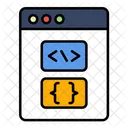 Programacao Codificacao Desenvolvimento Web Ícone