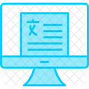 Linguistik Informatik Computer Symbol