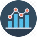 Linha Grafico Economia Ícone