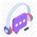 Linha de apoio ao cliente  Icon