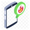 Linha de apoio contra incêndio  Icon