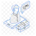 Linha de apoio  Icon