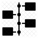 Linha Do Tempo Diagrama Grafico Ícone