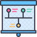 Linha Do Tempo Infografico Fluxo De Trabalho Symbol