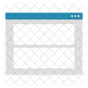 Coluna Layout Web Ícone
