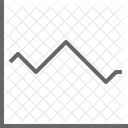 Linie Diagramm Graph Symbol