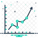 Liniendiagramm Linie Diagramm Symbol