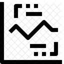 Linie Diagramm Graph Symbol