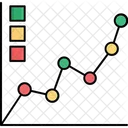 Diagramm Graph Linie Symbol