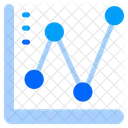 Liniendiagramm Linientabelle Graph Symbol