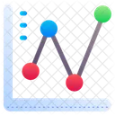 Liniendiagramm Linientabelle Graph Symbol