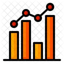 Liniendiagramm Diagramm Graph Symbol