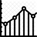 Linie Diagramm Elektronik Symbol