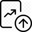 Analysediagramm hochladen  Symbol