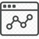 Online Analyse Analytik Bericht Symbol
