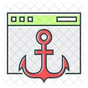 Link Hyperlink Anchor Icon