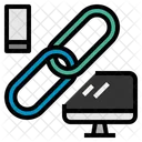 Link Chain Computer Phone Seo Web Seo Web Icon