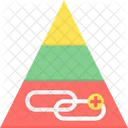 Link Link Building Triangle Icon