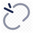 Link Broken Minimalistic Broken Unlink Icon