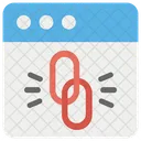 Link Building Chain Link Hyperlink Icon