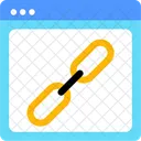 Hyperlink Link Seo Icon