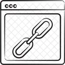 Hyperlink Link Seo Icon