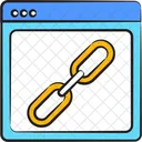 Hyperlink Link Seo Icon