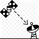 Downlink Receptor Telecomunicacoes Ícone