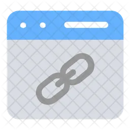 Link do navegador  Ícone