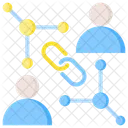 Link Social Communication Icon