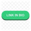 Link In Bio Button Link In Bio Handlungsaufforderung Symbol