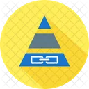 Link Pyramid Business Pyramid Icon