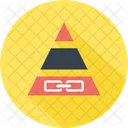 Link Pyramid Business Pyramid Icon