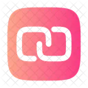 Link-Quadrat  Symbol