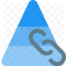 Link Report Pyramid  Icon