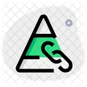 Link Report Pyramid Icon