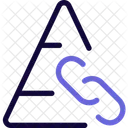 Link Report Pyramid Pyramid Link Pyramid Chainlink Icon