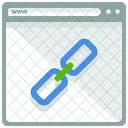 Link Webseite Fenster Symbol