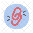 Linkaufbau Hyperlink Kettenglied Symbol