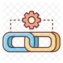 Linkaufbau Backlinks Link Symbol