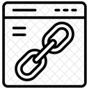 Construção de links  Ícone