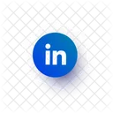 Linkdn Social Media Communication Icon